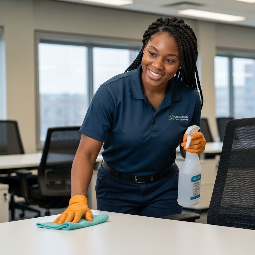 Professional janitorial services in Washington DC providing high-quality commercial cleaning